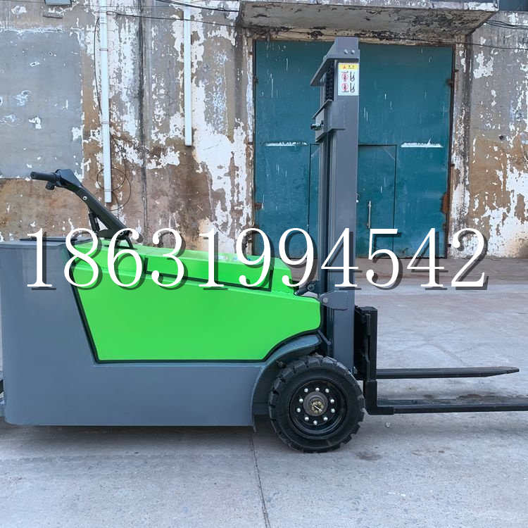 随县小型电动叉车1吨2吨步行站驾式电瓶堆高充电装卸车液压升降车铲车